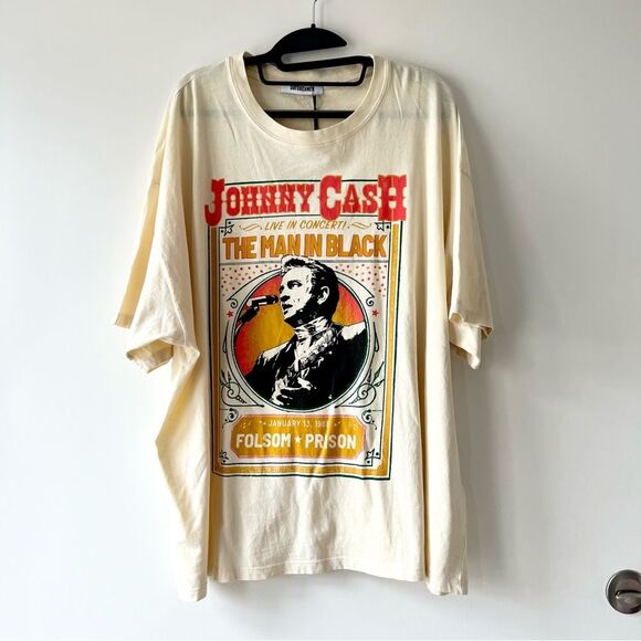 NWT DAYDREAMER Johnny Cash Live IN Concert Tee - Picture 5 of 10